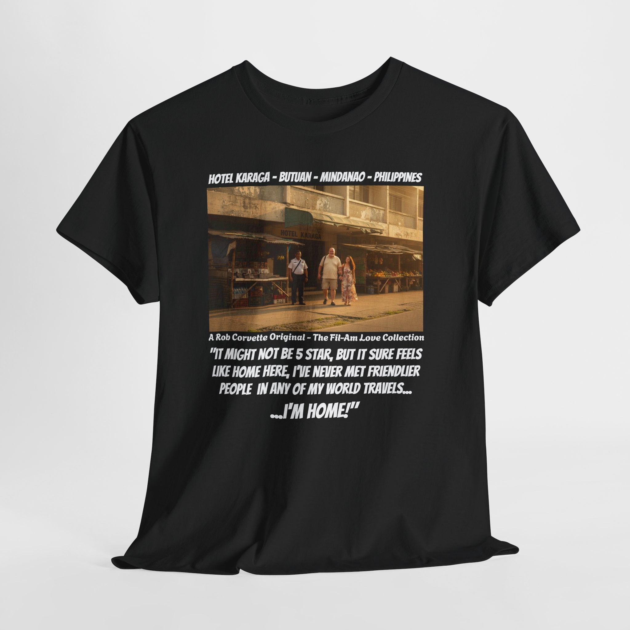 Hotel Karaga Butuan Philippines Fil-Am Shirt, It Feels Like Home, Filipino American Travel Tee, Philippines Adventure Gift, Couples Shirt