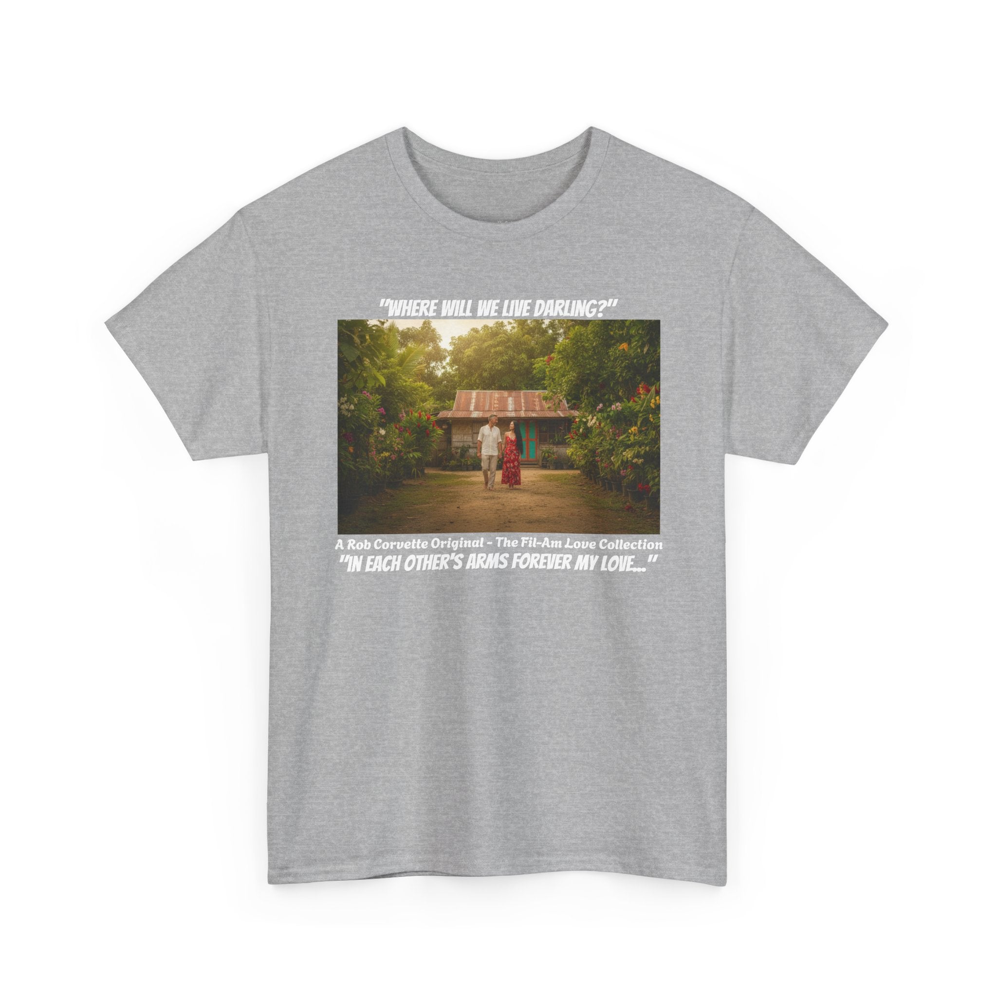 Where Will We Live Darling? Fil-Am Couple Philippines Provinces Shirt, Filipino American Love, Rustic Romance, Couples Gift Tee
