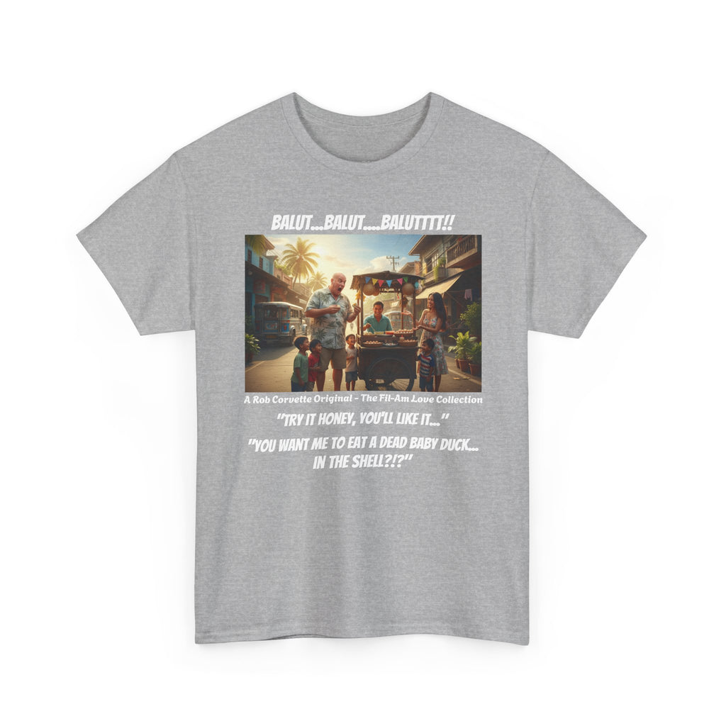 Balut Challenge Fil-Am Couple Shirt, Funny Filipino Street Food Tee, Filipino American Humor, Philippines Travel Gift, Filipina Girlfriend