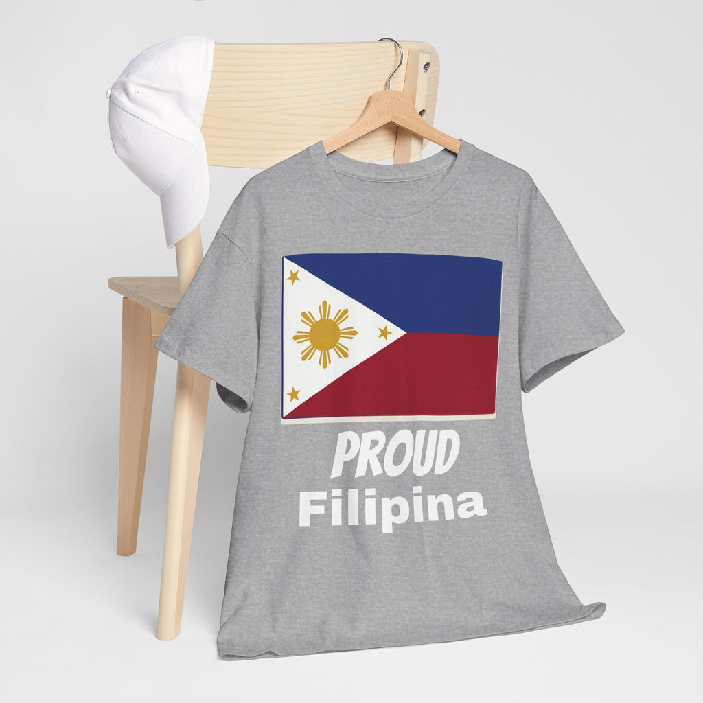 Proud Filipina T-Shirt | Filipino Flag Graphic Tee | 7,000 Islands of Love
