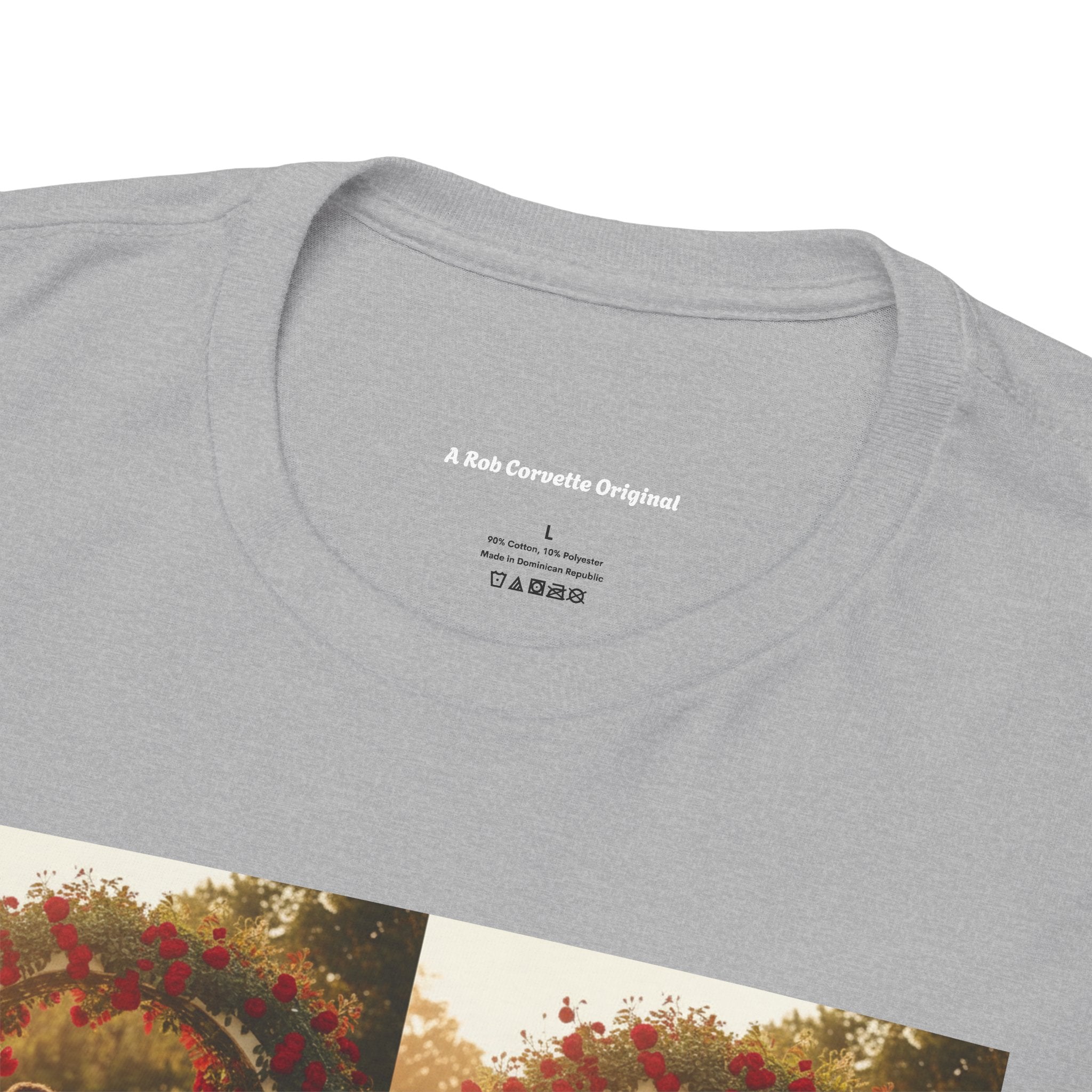 Love Quote Shirt, Anniversary Gift, Romantic Rose Garden Tee, Couples Gift, Valentine's Day, Wedding, Never Loose Sight Of The Love