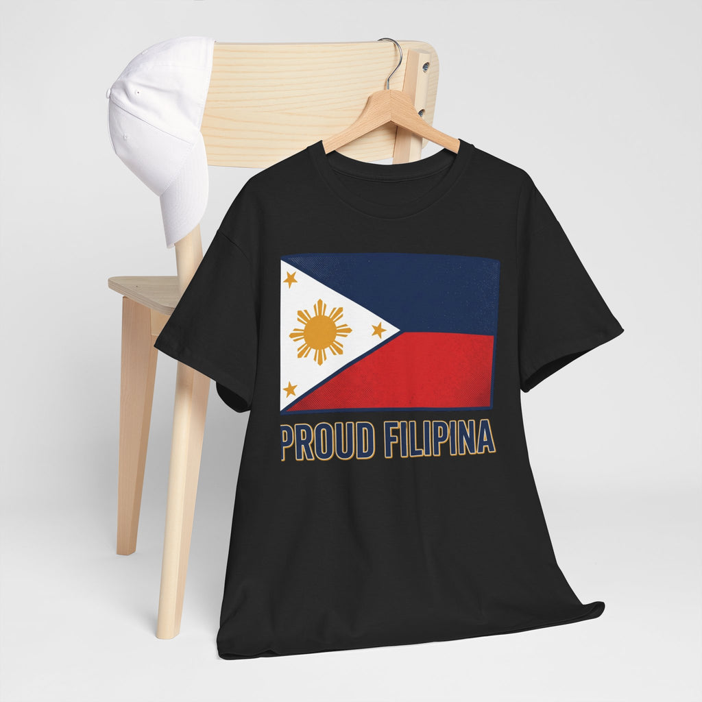 Filipina Flag T-Shirt – "Proud Filipina" Patriotic Tee