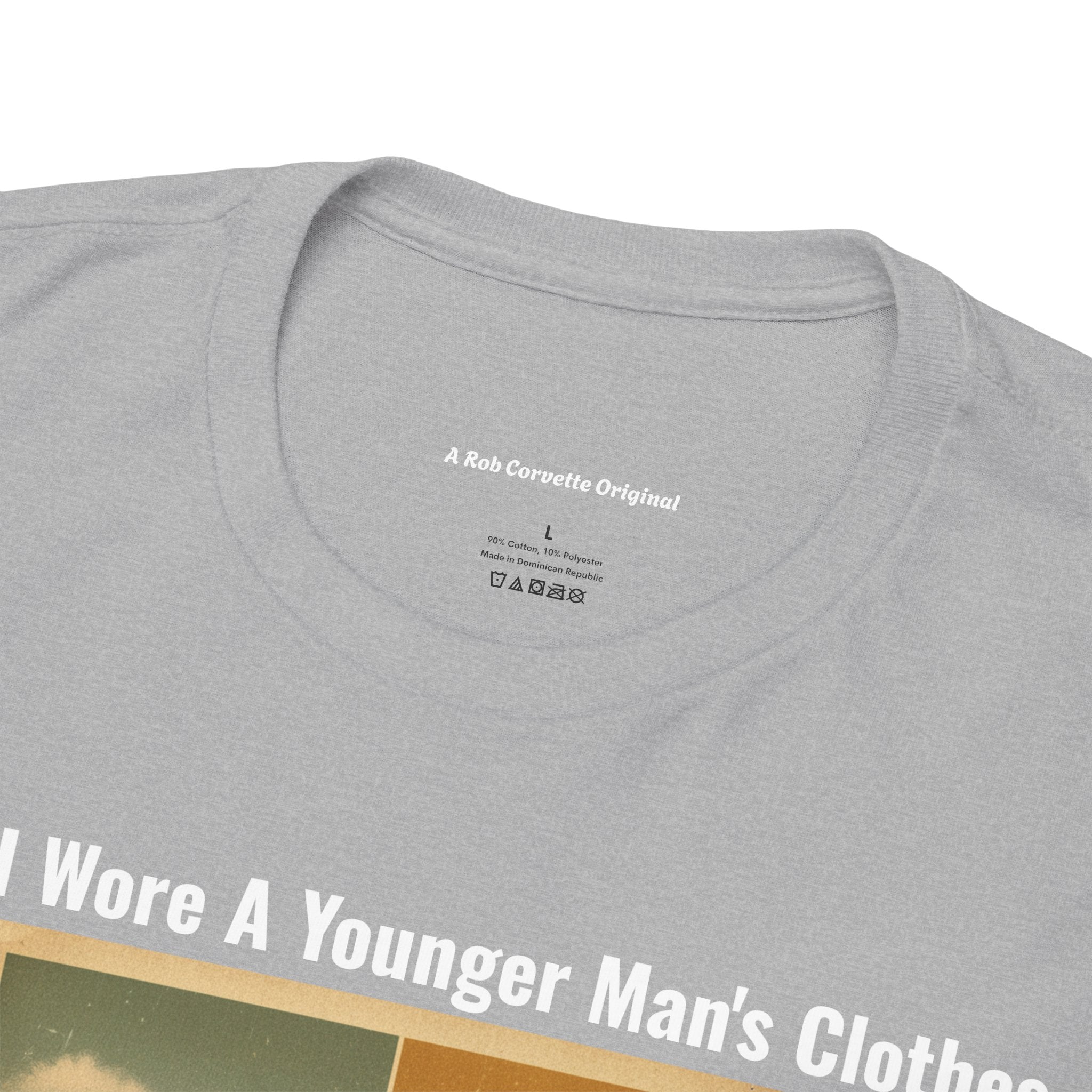 When I Wore A Younger Man's Clothes - We Helped Each Other Never Expecting Anything In Return - Vintage Nostalgia Tee - Gift for Dad - Father's Day