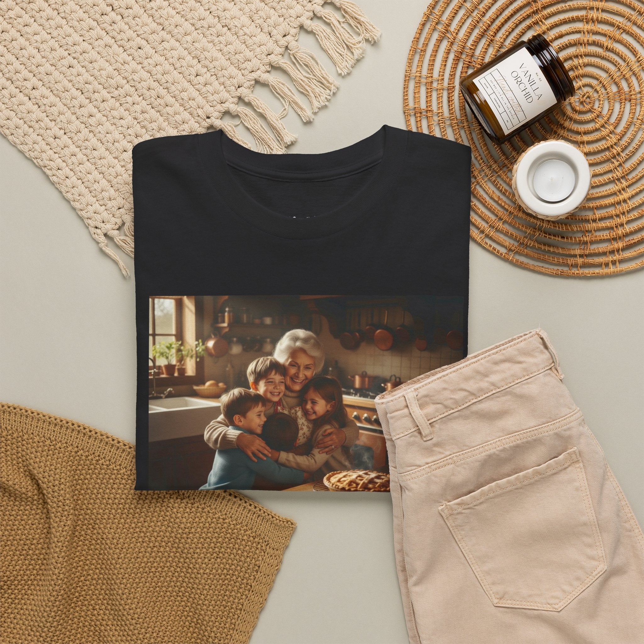 Grandma Hug Shirt | I Wonder If Grandma Knew That Hug Would Live In Our Hearts | Grandma Gift | Grandparents Day | Memorial Grandma Shirt