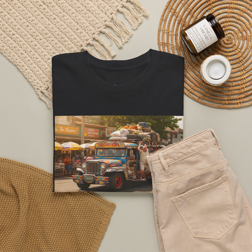 Philippine Jeepney Shirt - Who Needs Mass Transit We Have Jeepneys - Funny Fil-Am Expat Adventure Filipino Travel Graphic Tee Gift For Him