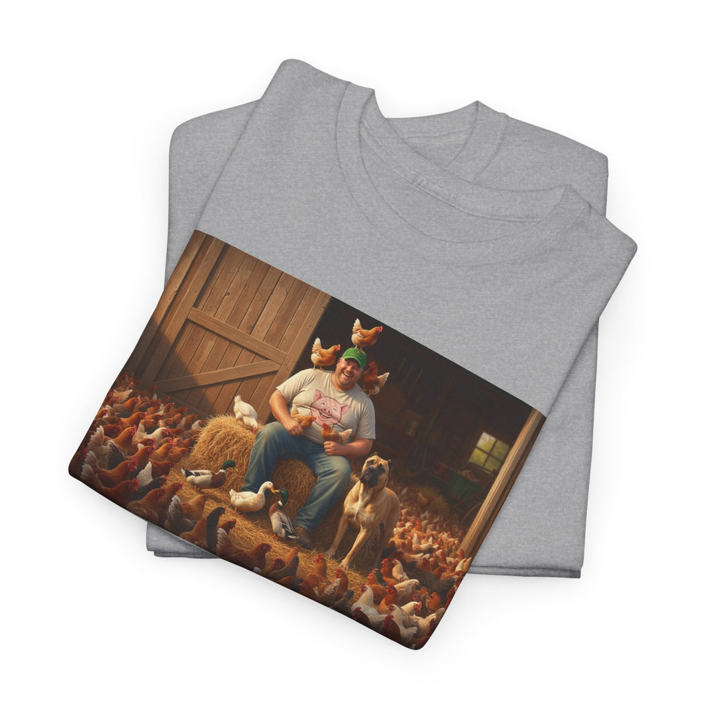 I Didn't Sign Up For This | Funny Farmer T-Shirt | Backyard Farmer Gift For Him | Homestead Humor | Country Life Shirt | Animal Lover