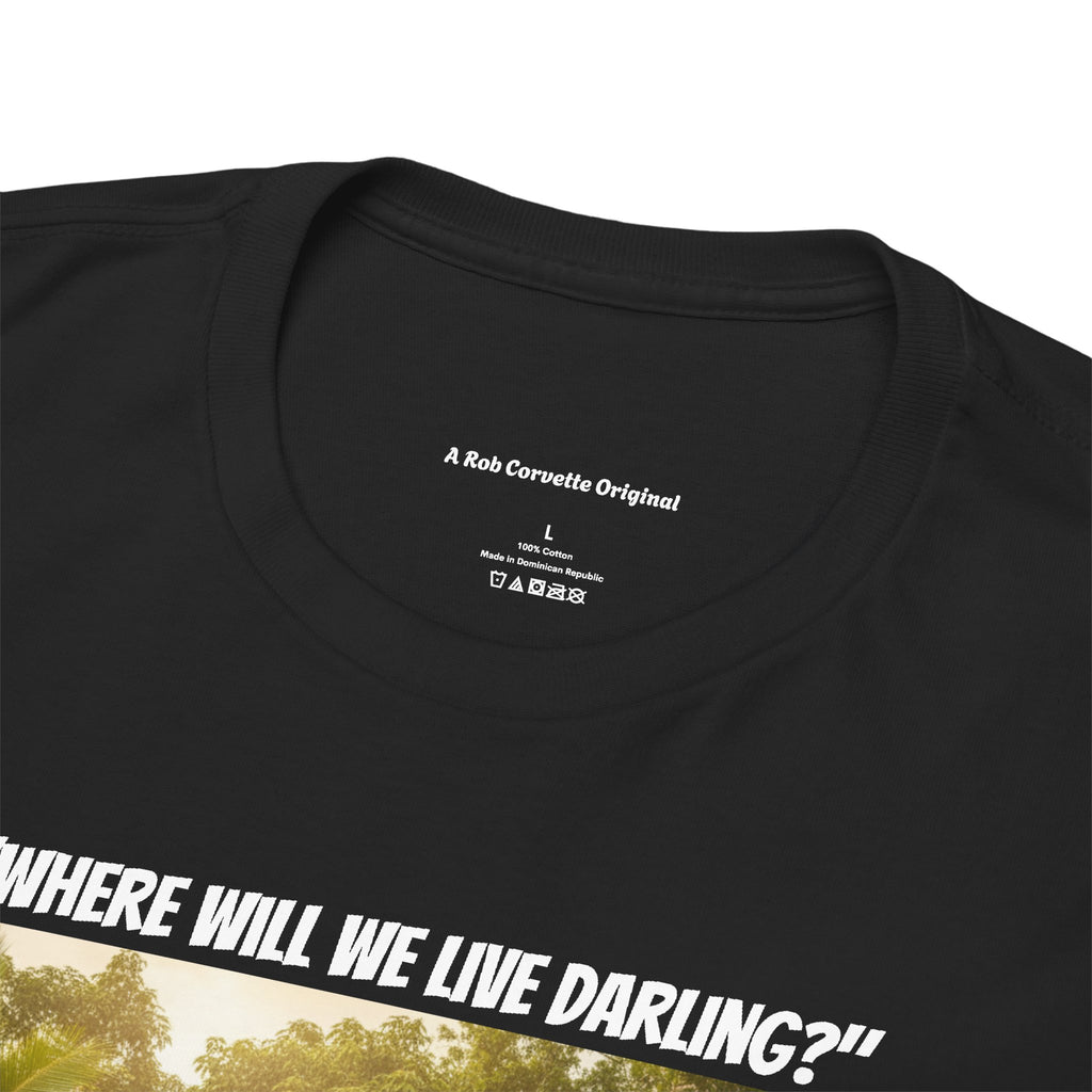 Fil-Am Couple Philippines Provinces Shirt Where Will We Live Darling, Filipino American Love, Rustic Romance, Couples Gift Tee, Fil-Am Love