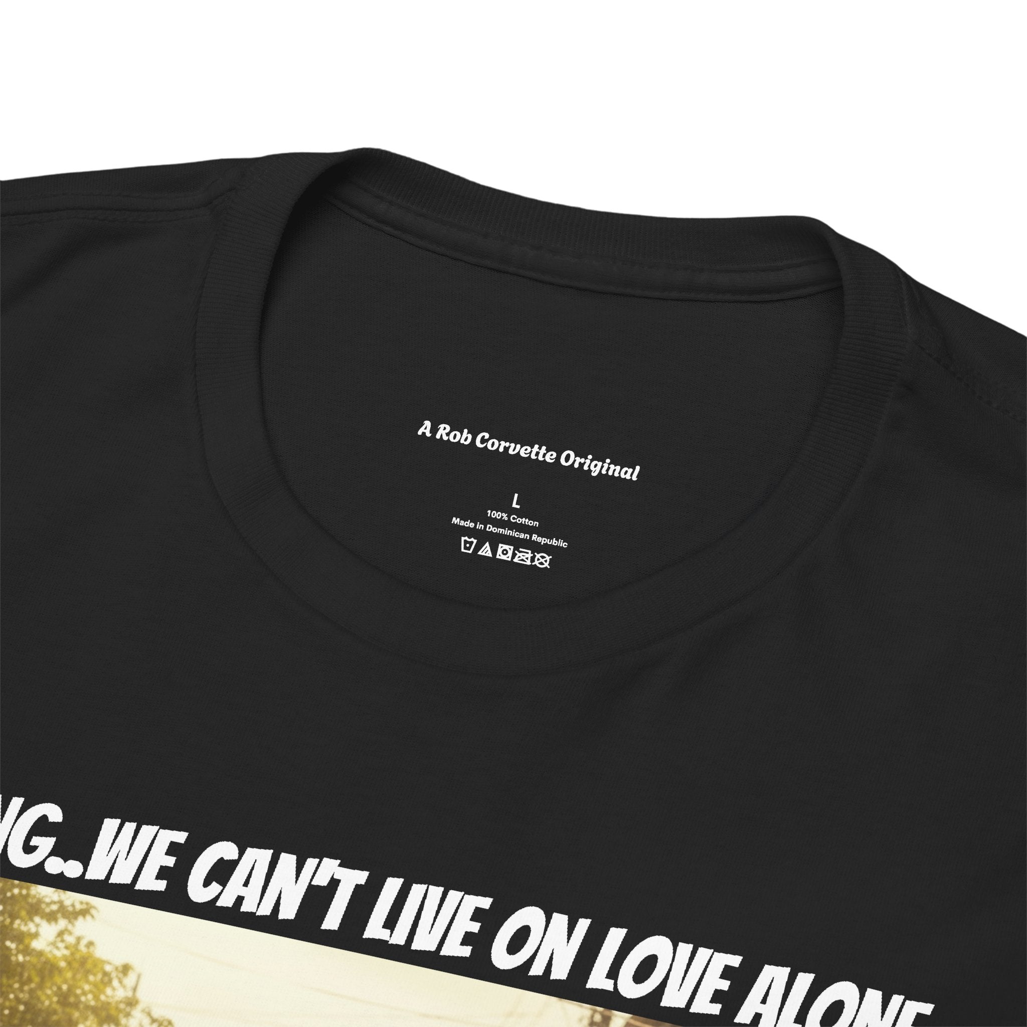Lechon Manok Philippines Street Food Shirt - Darling We Can't Live On Love Alone - Funny Fil-Am Couple Filipino Street Foodie Gift Tee