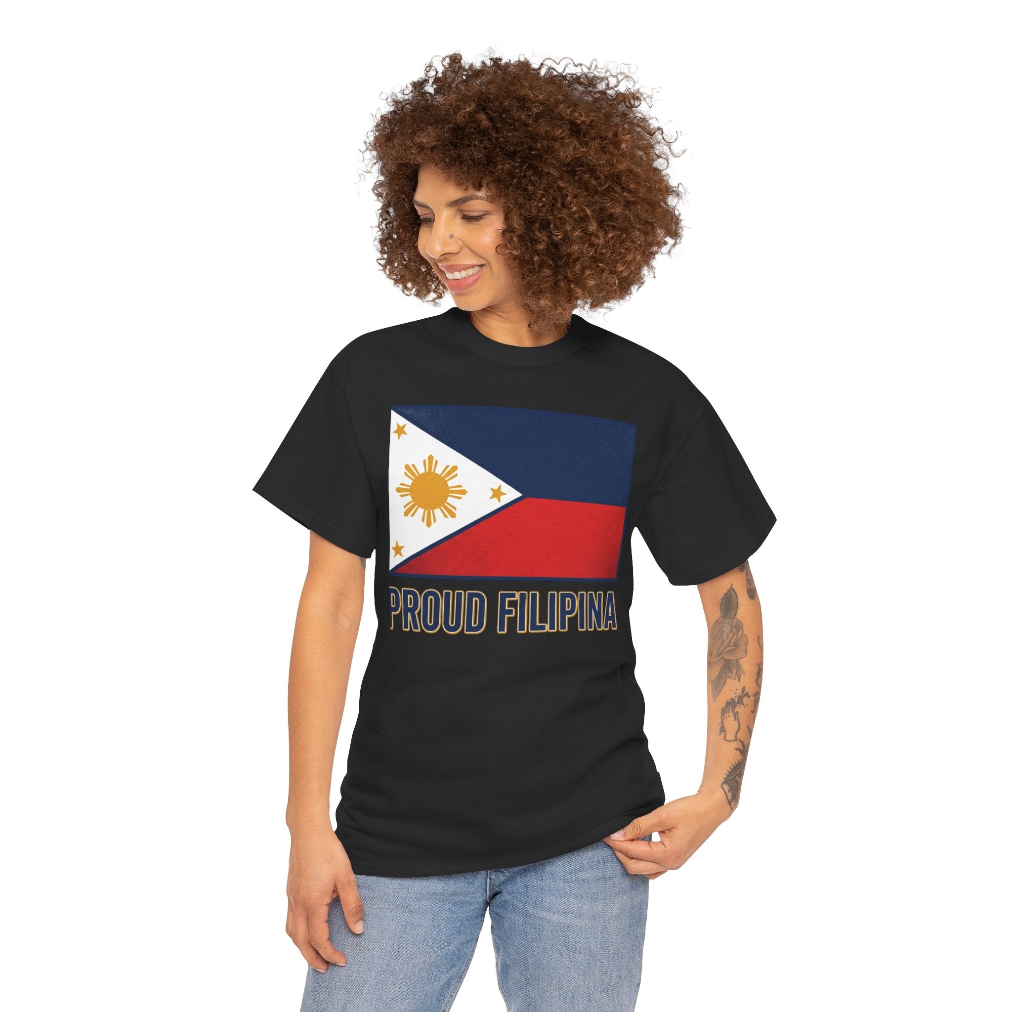 Filipina Flag T-Shirt – "Proud Filipina" Patriotic Tee
