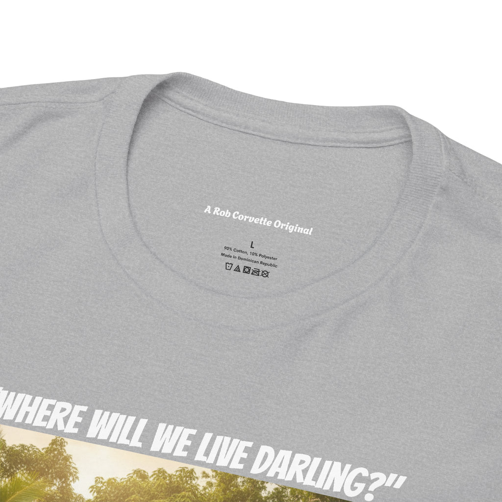 Where Will We Live Darling? Fil-Am Couple Philippines Provinces Shirt, Filipino American Love, Rustic Romance, Couples Gift Tee
