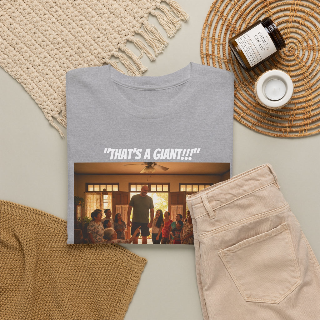 That's A Giant!!! | Fil-Am Couple Meet The Family T-Shirt | Filipino American Humor | Funny Filipina Gift | Philippines | Grandma Approved