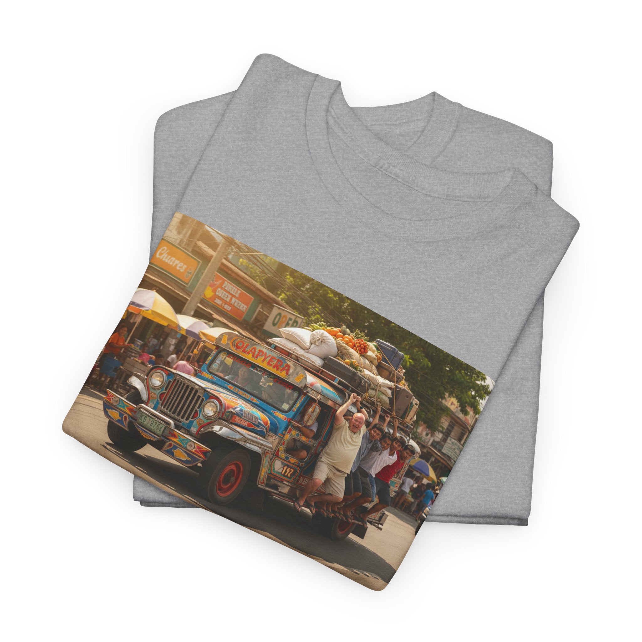 Philippine Jeepney Shirt - Who Needs Mass Transit We Have Jeepneys - Funny Fil-Am Expat Adventure Filipino Travel Graphic Tee Gift For Him