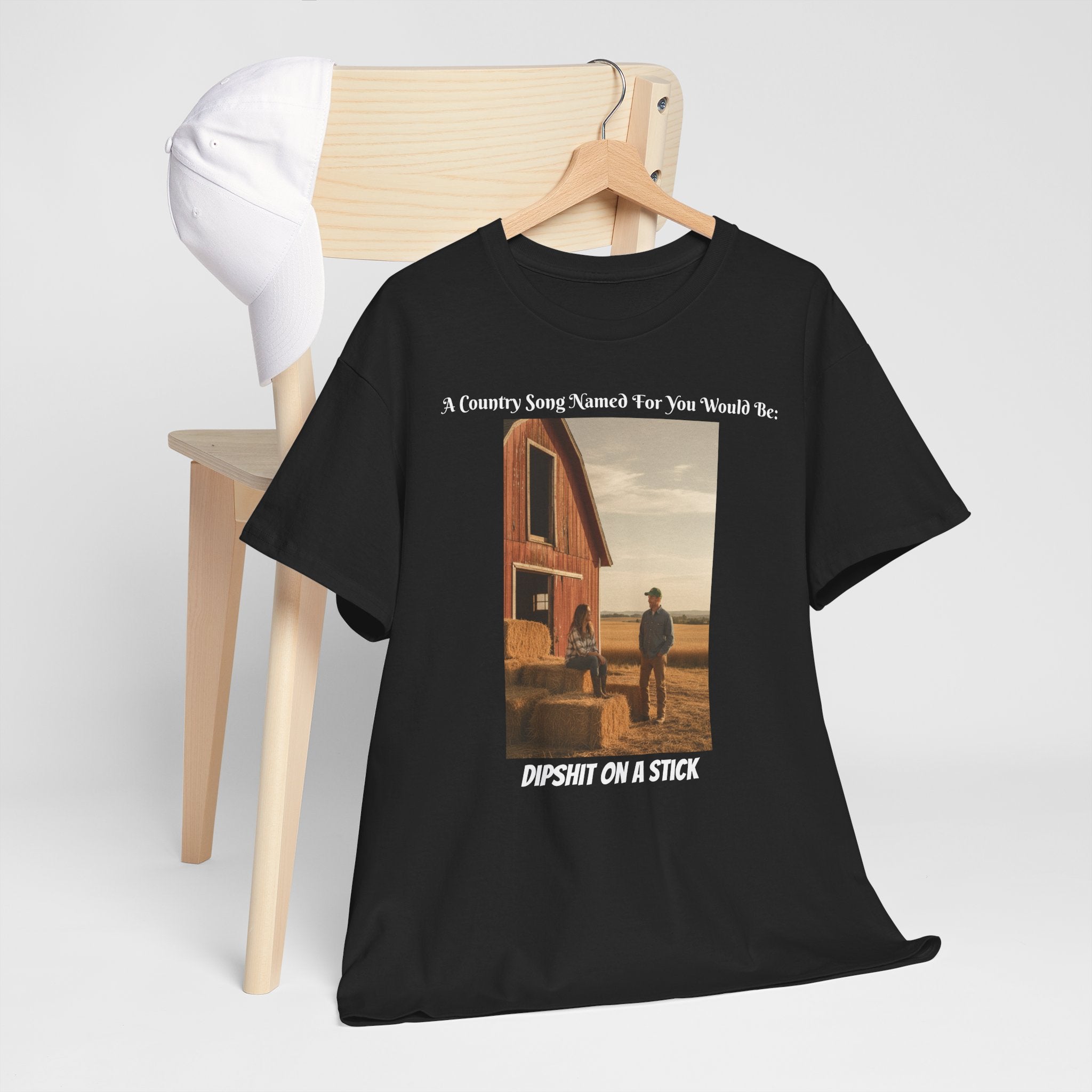 Funny Sarcastic T-Shirt | Dipshit On A Stick | Humor Tee | Funny Gift For Him Her | Adult Humor Shirt | Funny Country Saying Gift