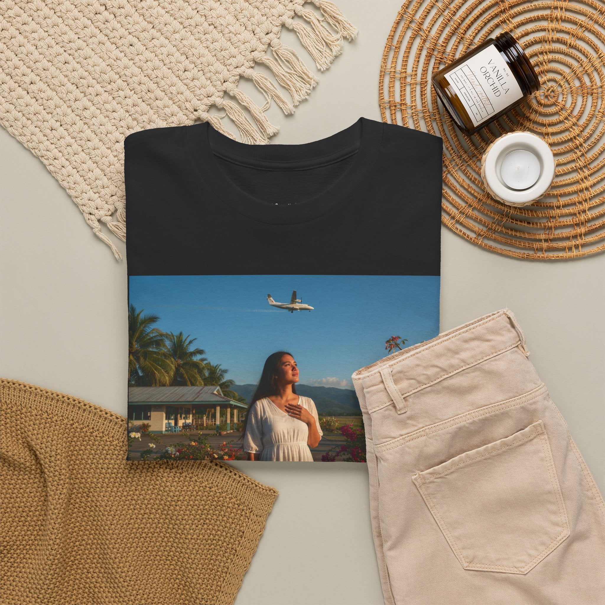 Filipina Waiting At Airport Shirt - Please God Bring Him Back - Fil-Am Love Collection - Filipina Gift - Long Distance Love Shirt