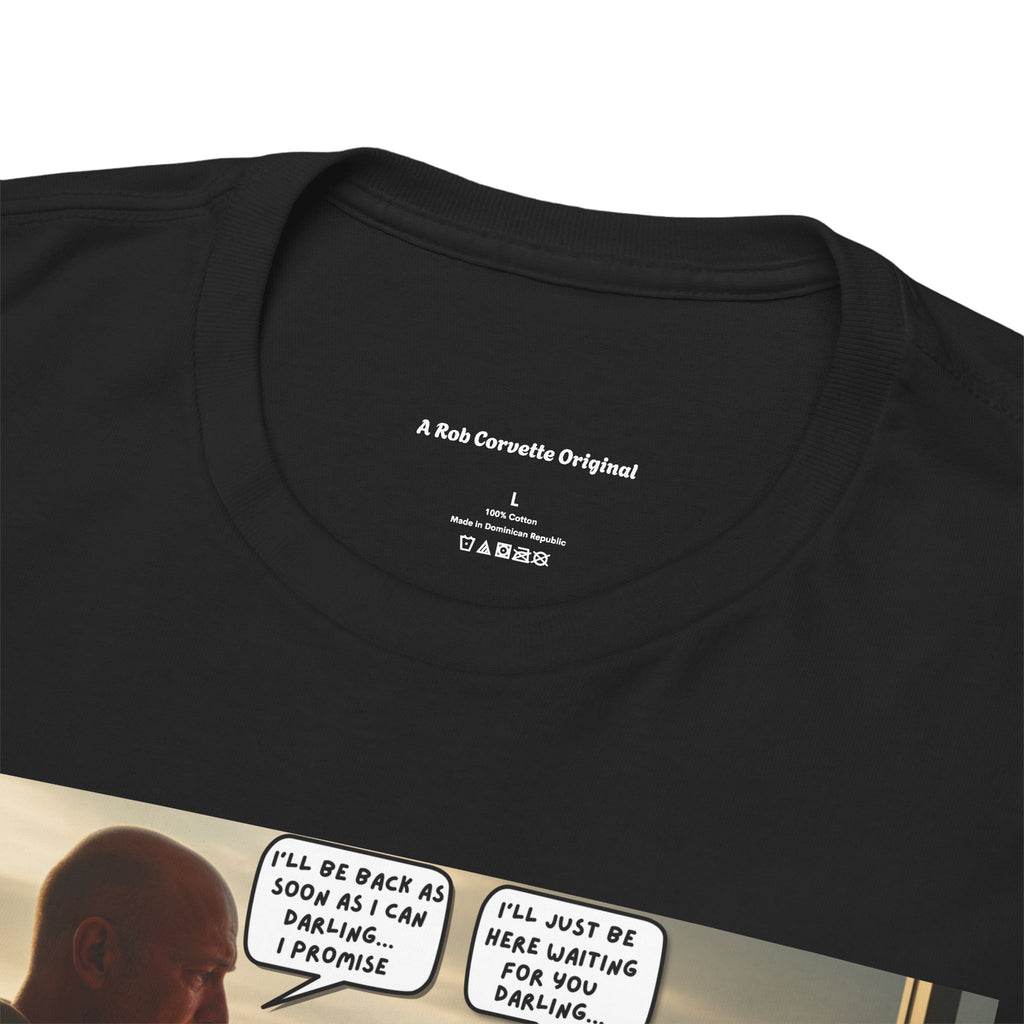 Philippines Airport Goodbye Shirt - The Hardest Goodbye Of My Life - Emotional Fil-Am Couple Long Distance Love Graphic Tee Gift For Him