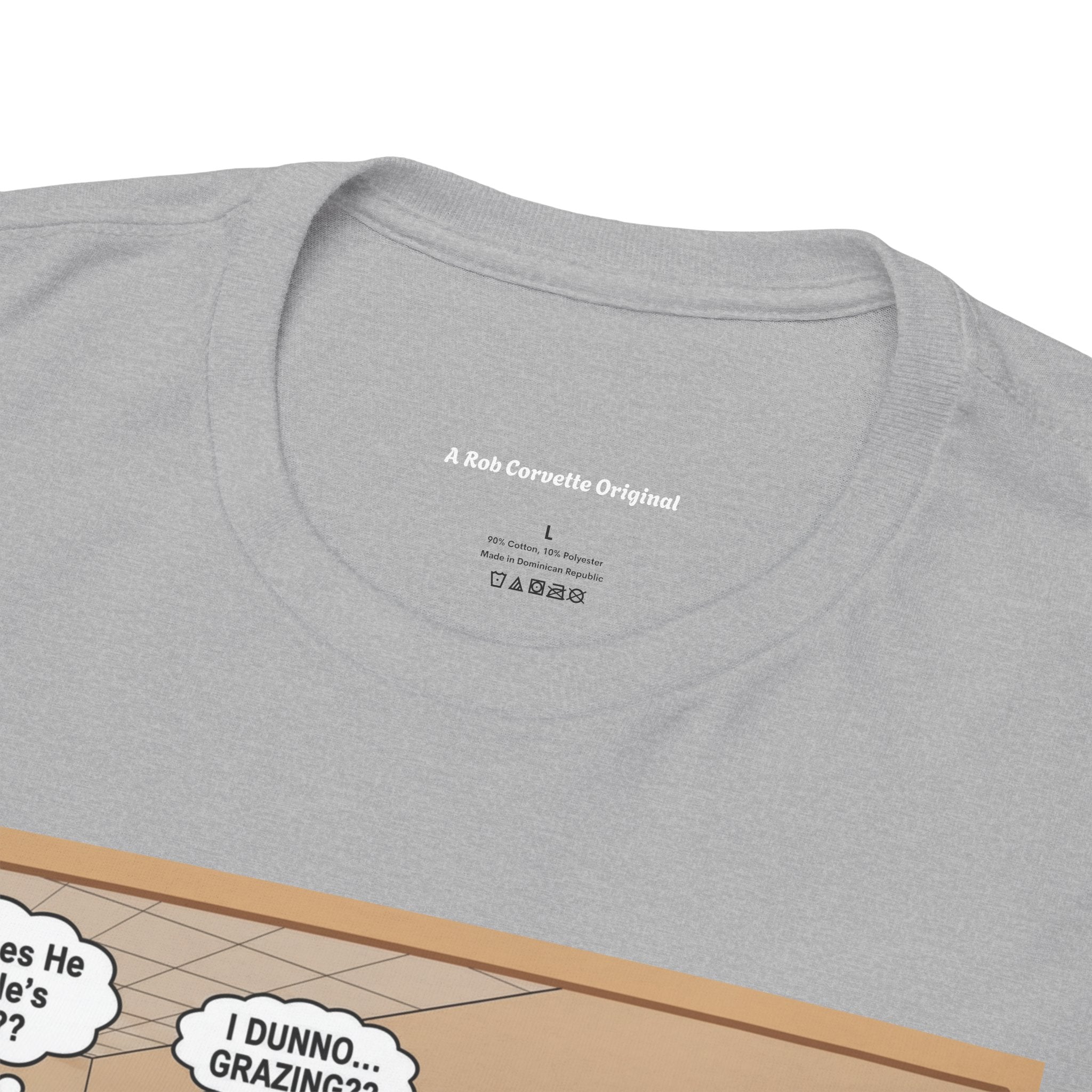 "GRAZING!" Funny Grocery Store T-Shirt | Humorous Walmart Produce Shirt | Relatable Comedy Tee | Unique Gift for Foodies & Shoppers