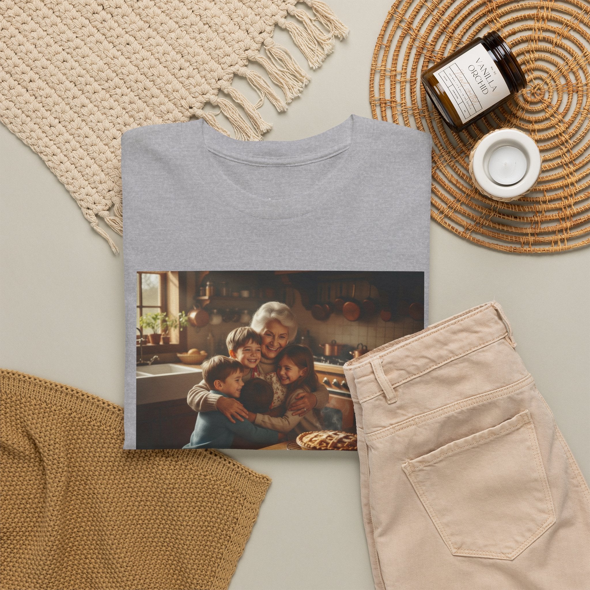 Grandma Hug Shirt | I Wonder If Grandma Knew That Hug Would Live In Our Hearts | Grandma Gift | Grandparents Day | Memorial Grandma Shirt