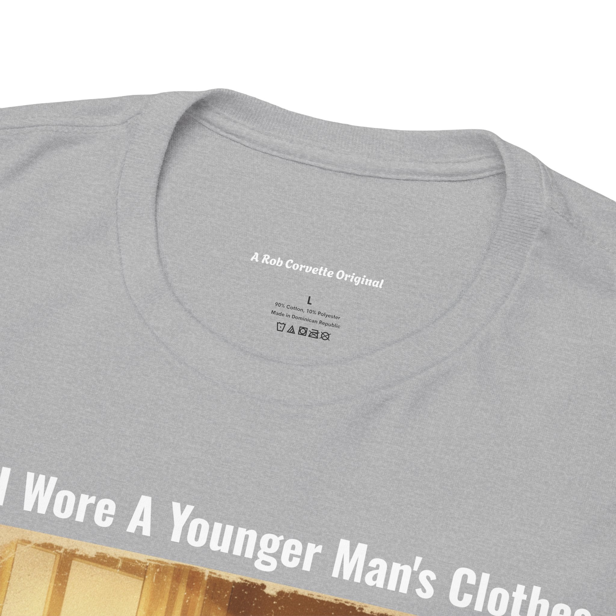 When I Wore A Younger Man's Clothes - Dad Read The Sunday Paper - Vintage Nostalgia Tee - Gift for Dad - Father's Day