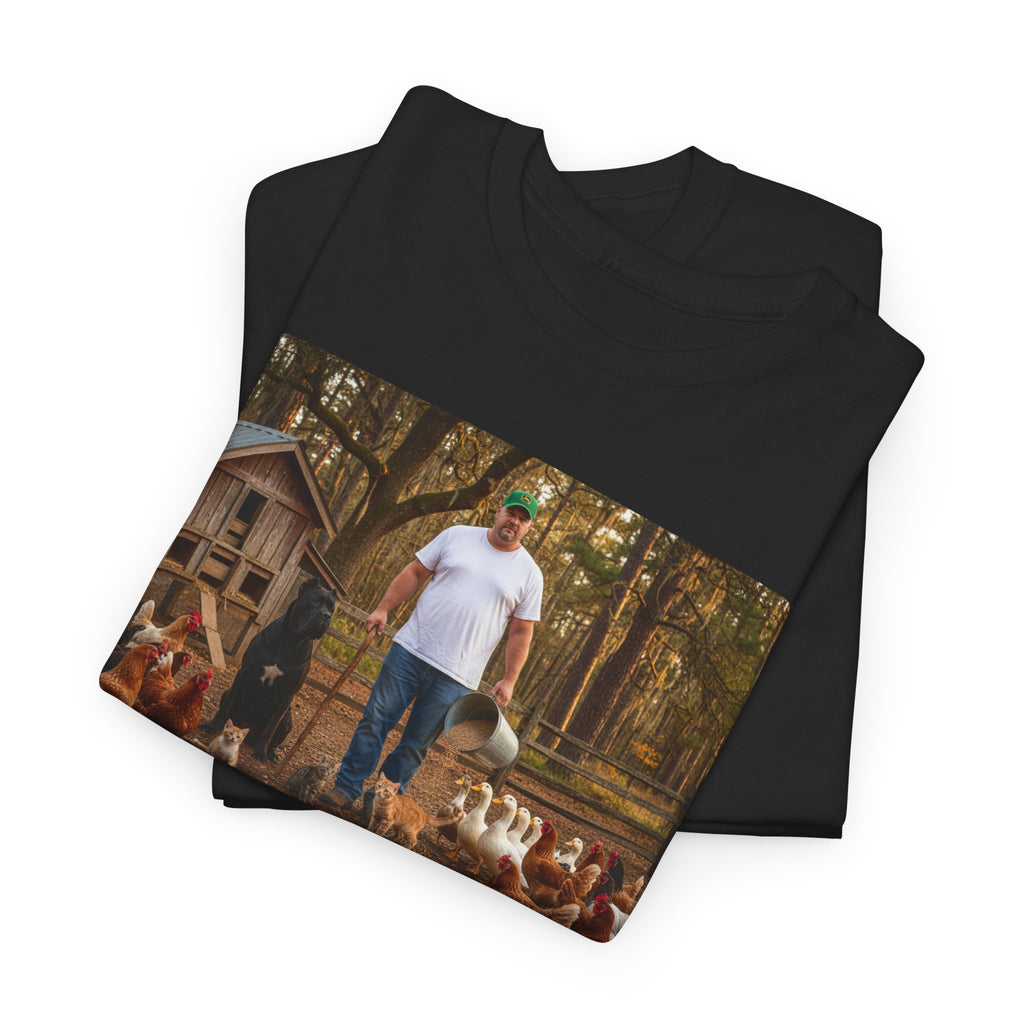 Excuse Me Kids Let a Big Man Walk | Funny Farmer T-Shirt | Homestead Gift | Gift For Him | Backyard Farmer | Country Life Humor Shirt