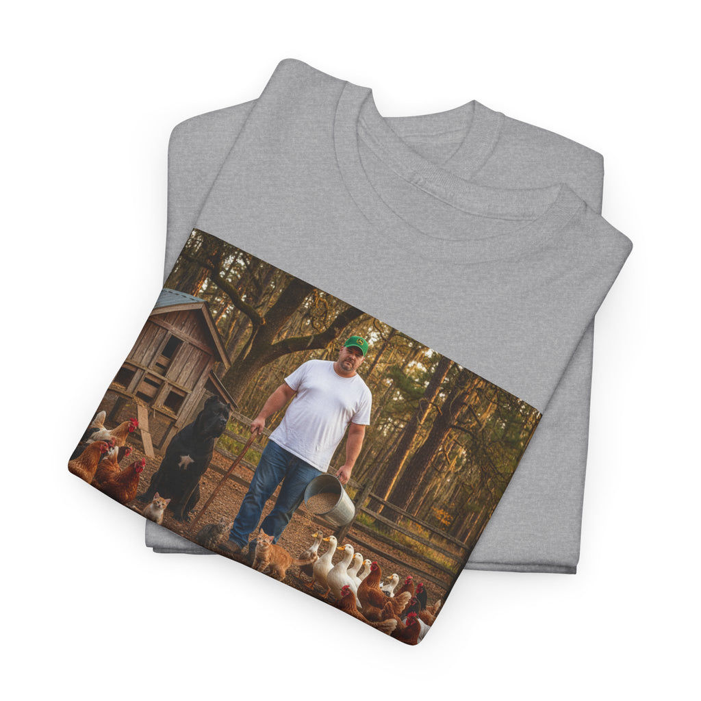 Excuse Me Kids Let a Big Man Walk | Funny Farmer T-Shirt | Homestead Gift | Gift For Him | Backyard Farmer | Country Life Humor Shirt