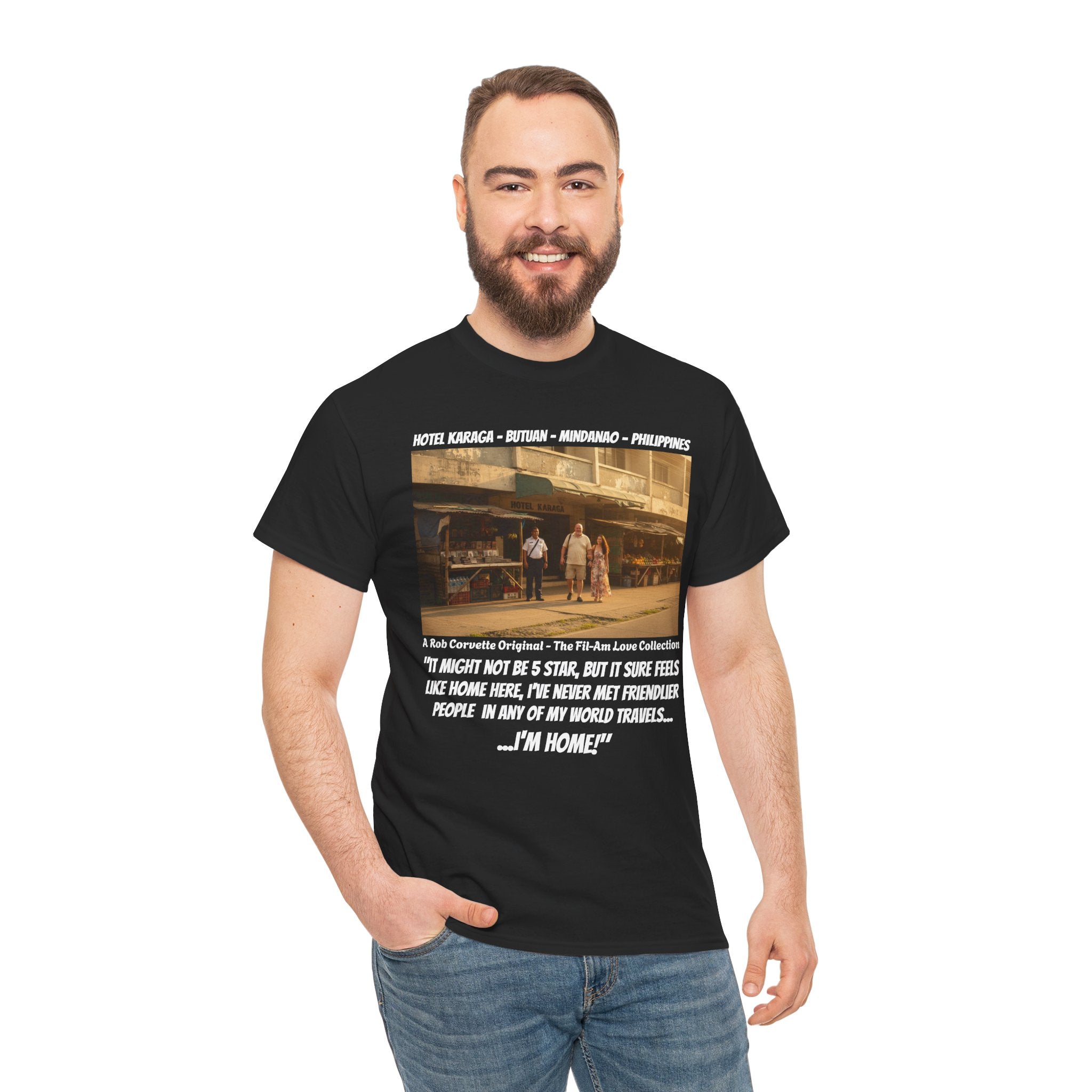 Hotel Karaga Butuan Philippines Fil-Am Shirt, It Feels Like Home, Filipino American Travel Tee, Philippines Adventure Gift, Couples Shirt