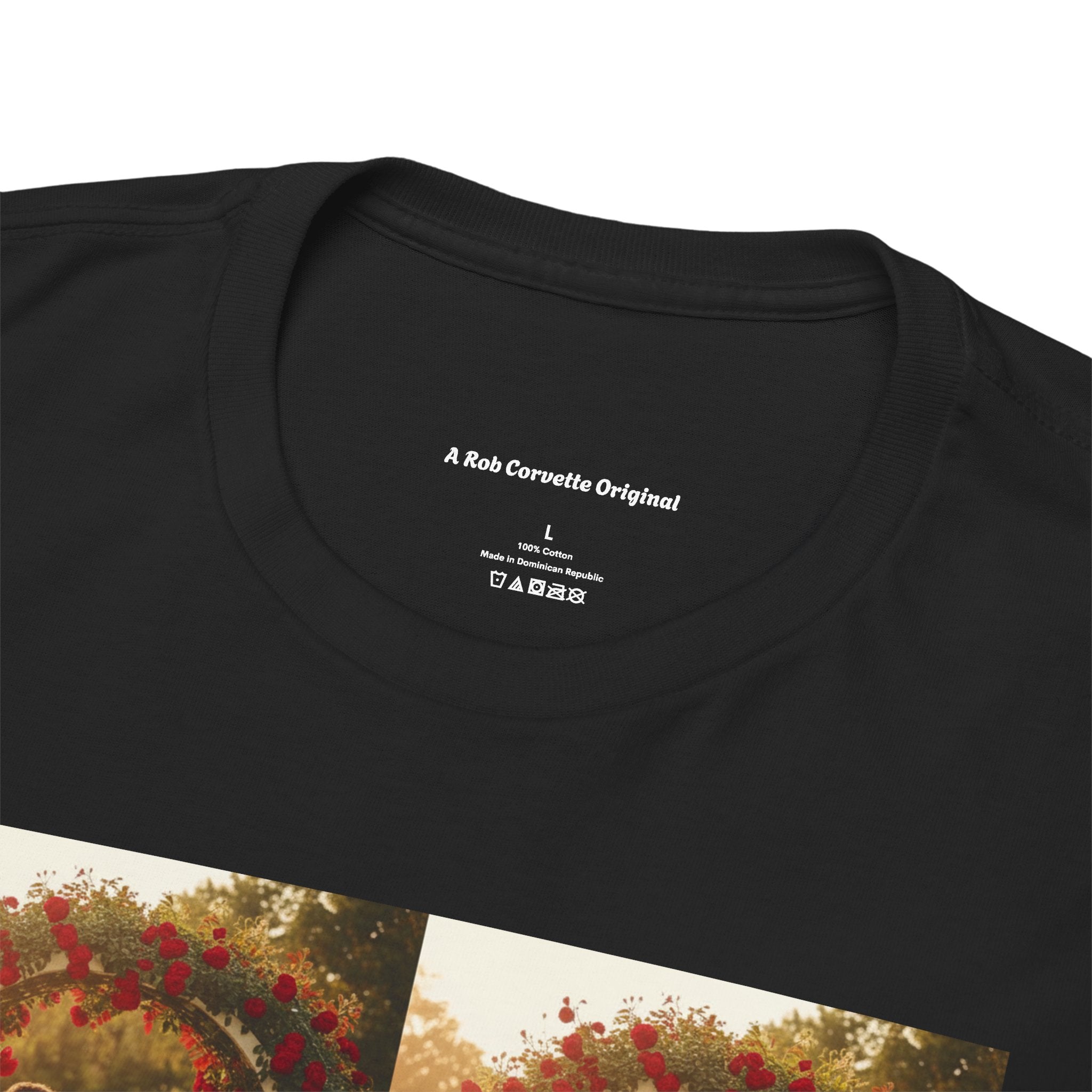 Love Quote Shirt, Anniversary Gift, Romantic Rose Garden Tee, Couples Gift, Valentine's Day, Wedding, Never Loose Sight Of The Love