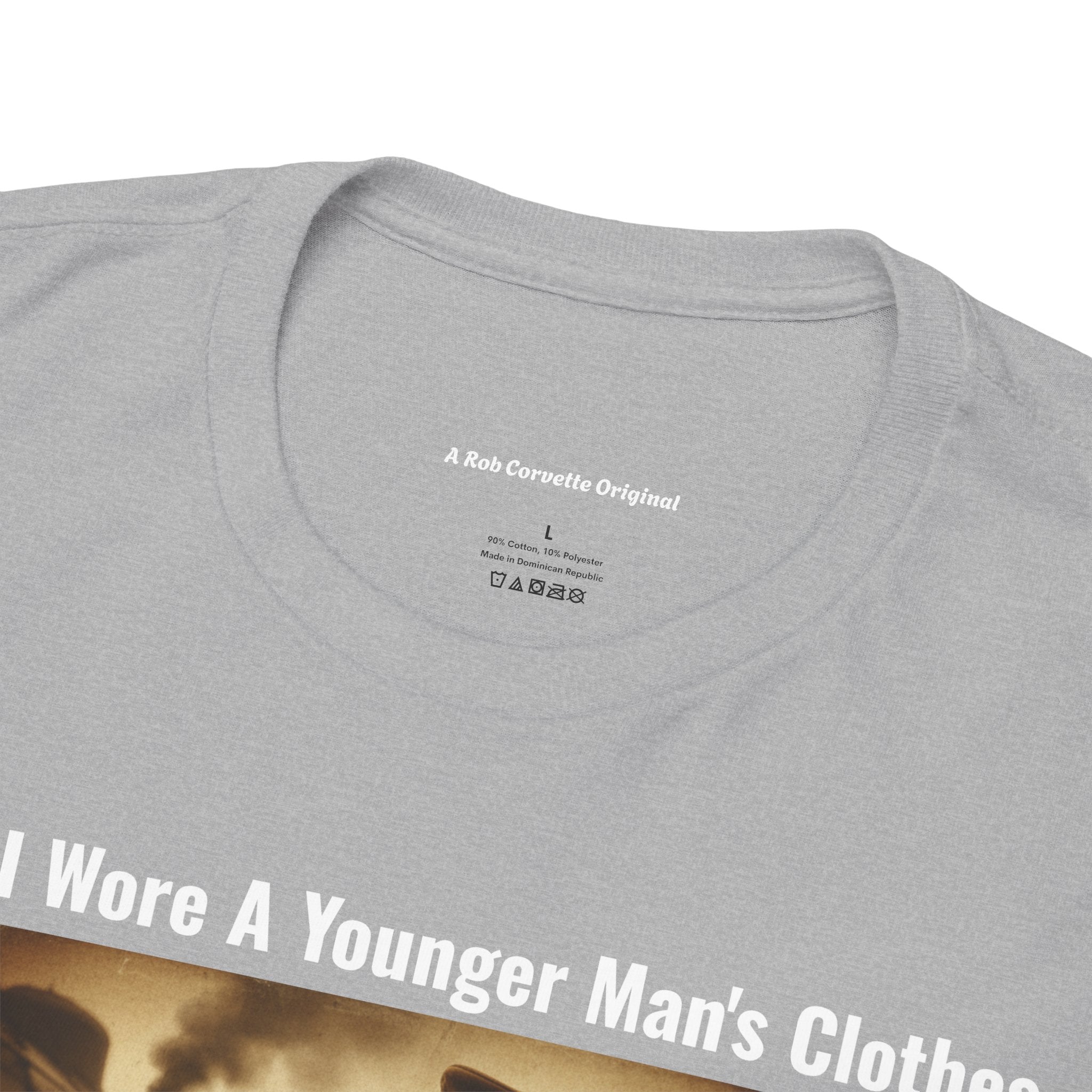 When I Wore A Younger Man's Clothes - A Promise, Vow, Or Oath Was Sacred - Vintage Nostalgia Tee - Gift for Dad - Father's Day
