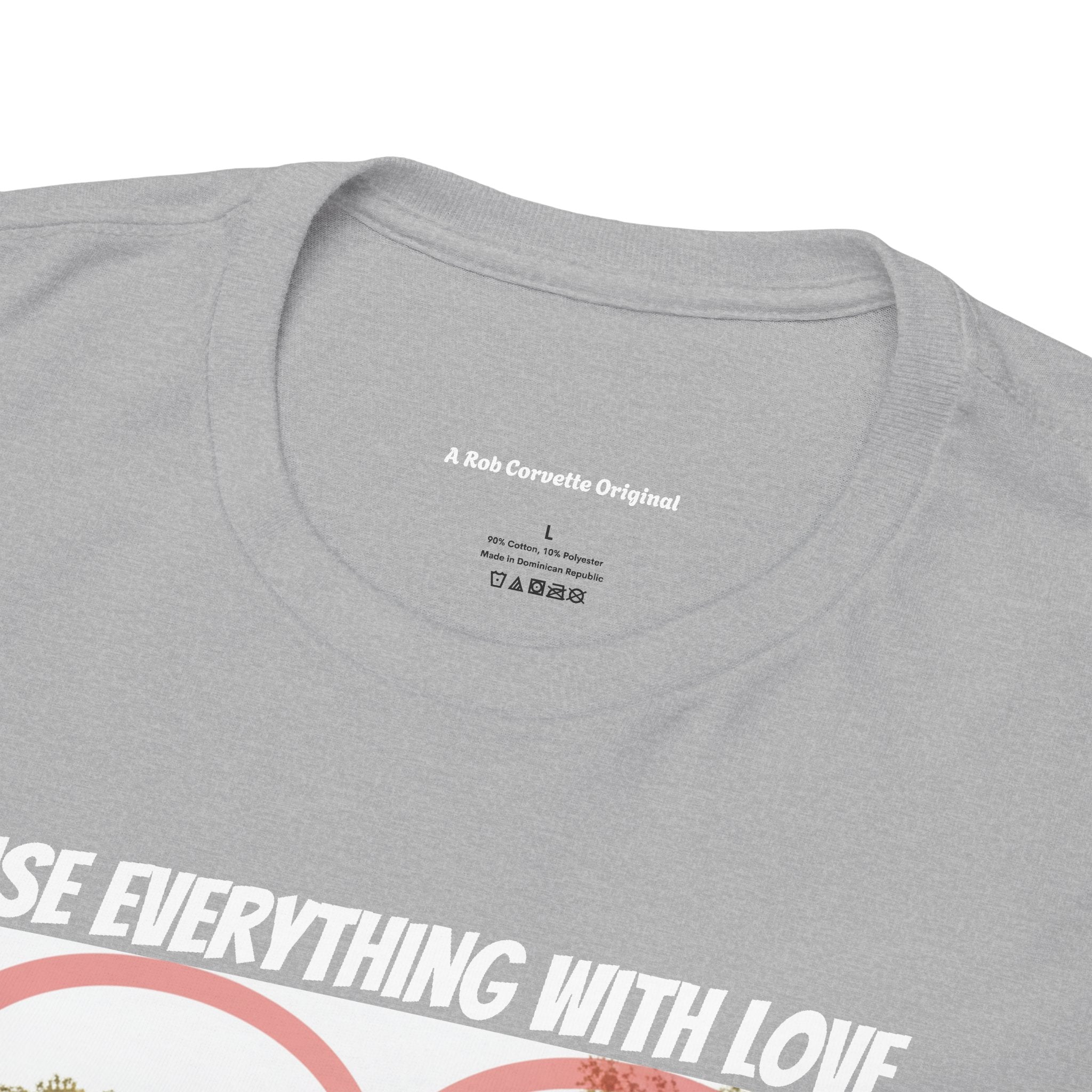 Raise Everything With Love Shirt - From Kids To Chickens And Vegetables Love Lets Them Reach Their Full Potential - Its The Group Hug Of Life - Happy Farm Collection Tee
