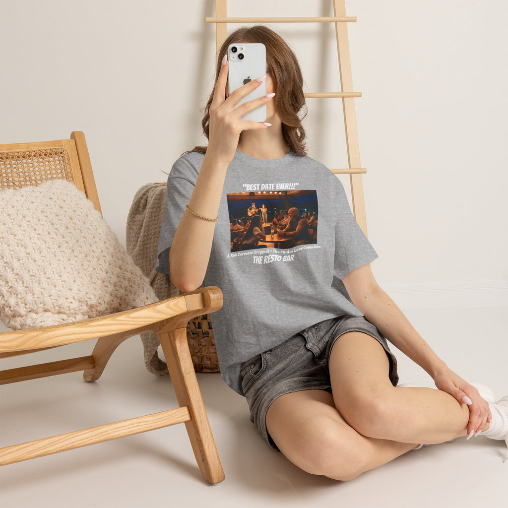 Best Date Ever! | Fil-Am Couple Resto Bar T-Shirt | Filipino American Love | Romantic Night Out | Filipina Girlfriend Gift | Philippines