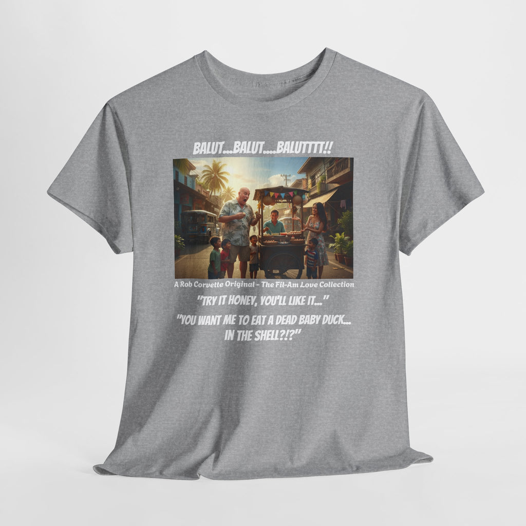 Balut Challenge Fil-Am Couple Shirt, Funny Filipino Street Food Tee, Filipino American Humor, Philippines Travel Gift, Filipina Girlfriend