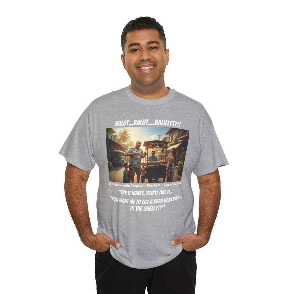 Balut Challenge Fil-Am Couple Shirt, Funny Filipino Street Food Tee, Filipino American Humor, Philippines Travel Gift, Filipina Girlfriend