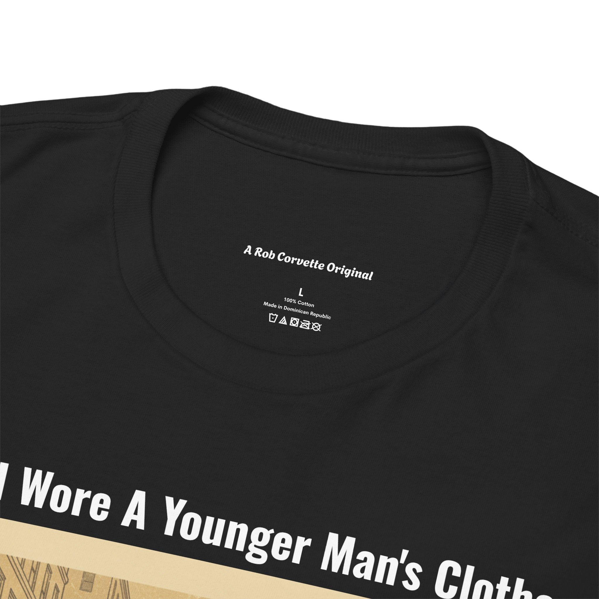 When I Wore A Younger Man's Clothes - A Handshake Was A Contract - Vintage Nostalgia Tee - Gift for Dad - Father's Day