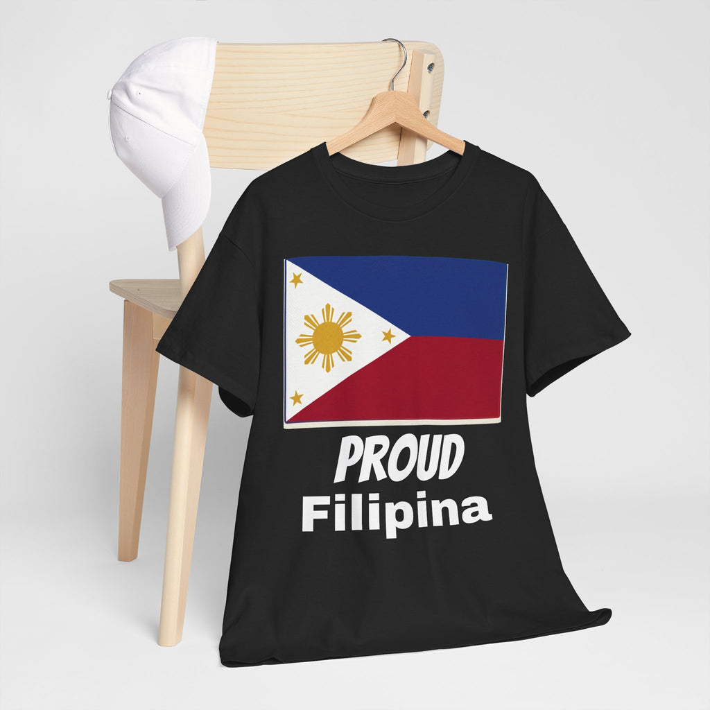 Proud Filipina T-Shirt | Filipino Flag Graphic Tee | 7,000 Islands of Love