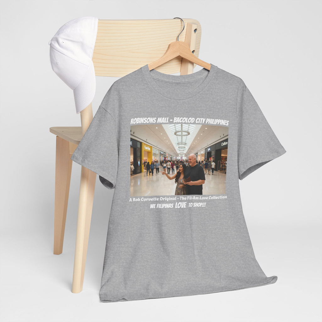 Robinsons Mall Bacolod Philippines Shirt - We Filipinas Love To Shop - Funny Fil-Am Couple Filipino Shopping Humor Graphic Tee Gift For Him