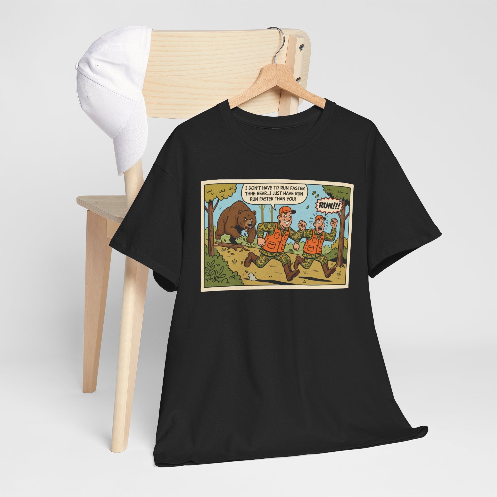 I Don't Have To Run Faster Than The Bear Funny Hunting Shirt | Camping Humor Tee | Best Friend Gift | Outdoors Funny Gift