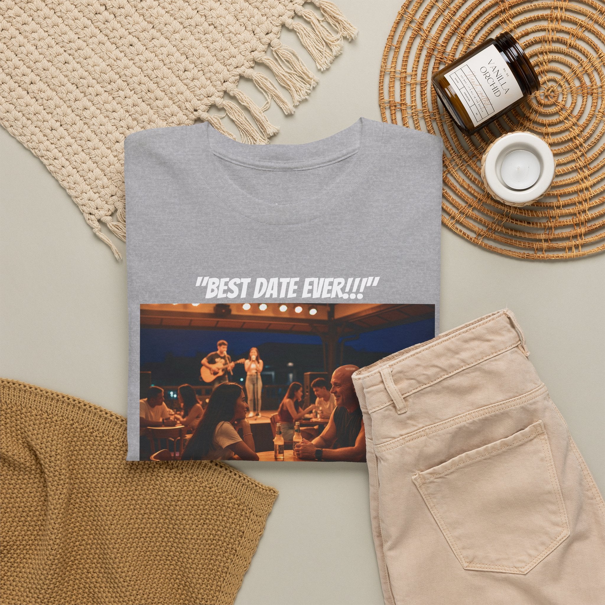 Best Date Ever! | Fil-Am Couple Resto Bar T-Shirt | Filipino American Love | Romantic Night Out | Filipina Girlfriend Gift | Philippines