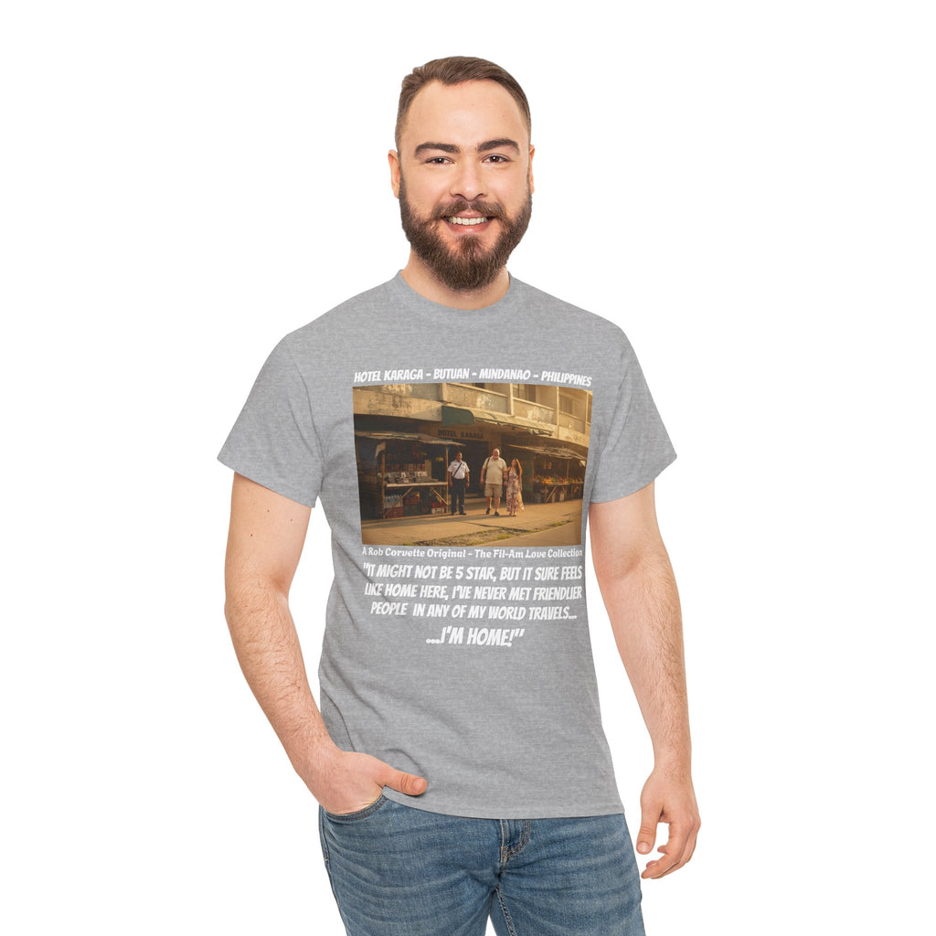 Hotel Karaga Butuan Philippines Fil-Am Shirt, It Feels Like Home, Filipino American Travel Tee, Philippines Adventure Gift, Couples Shirt