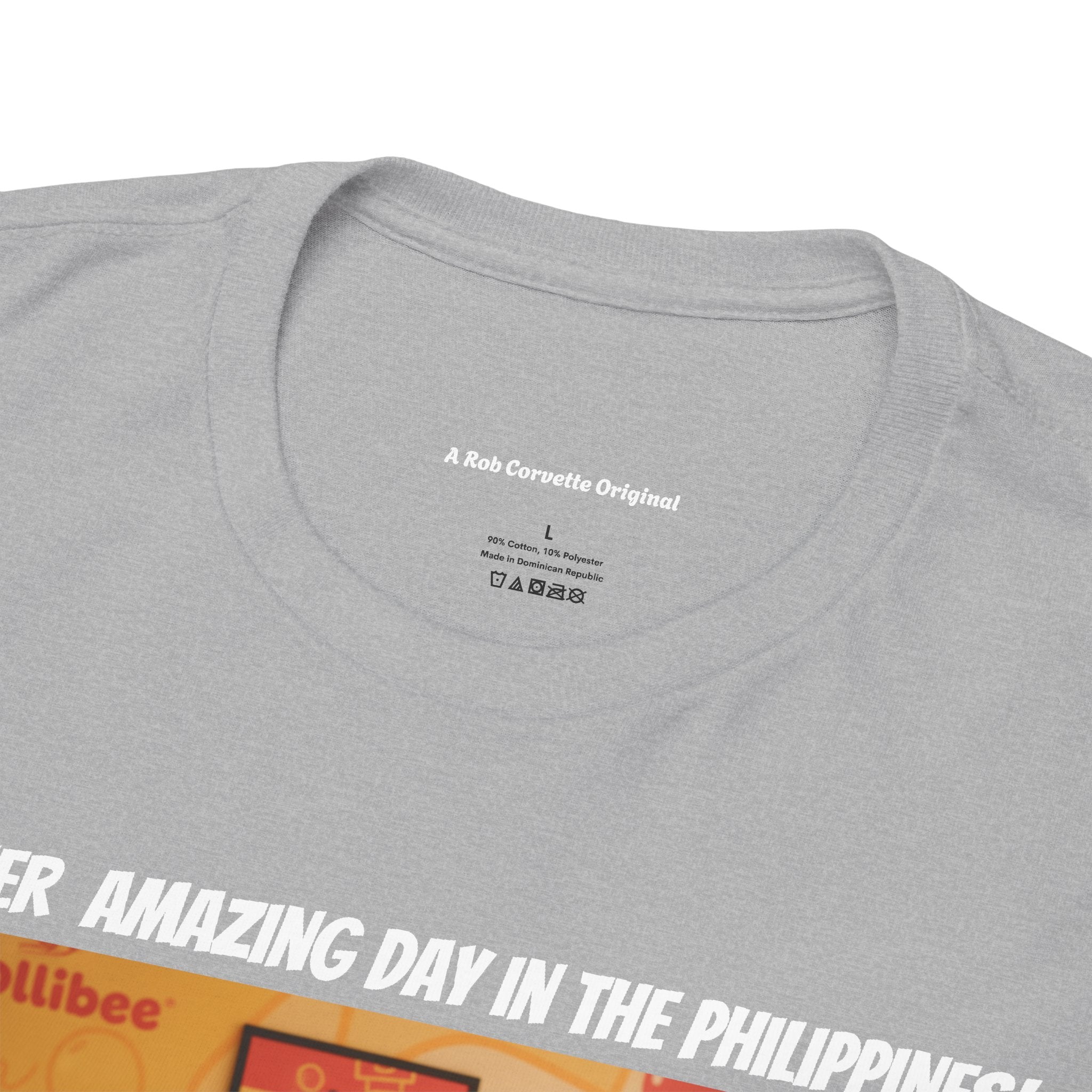 Fil-Am Couple Jollibee Shirt - Another Amazing Day In The Philippines - Funny Filipino American Love Graphic Tee Gift
