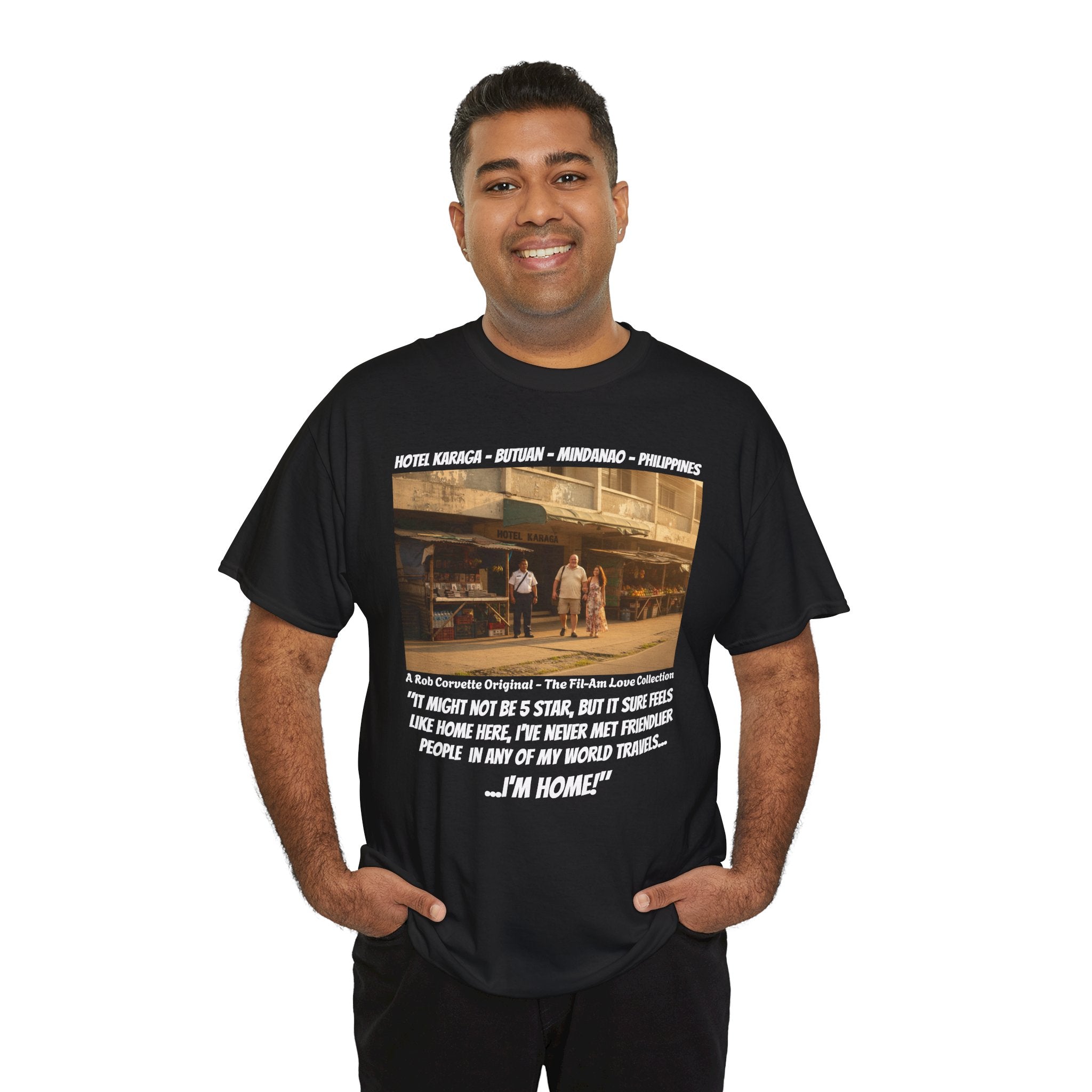Hotel Karaga Butuan Philippines Fil-Am Shirt, It Feels Like Home, Filipino American Travel Tee, Philippines Adventure Gift, Couples Shirt
