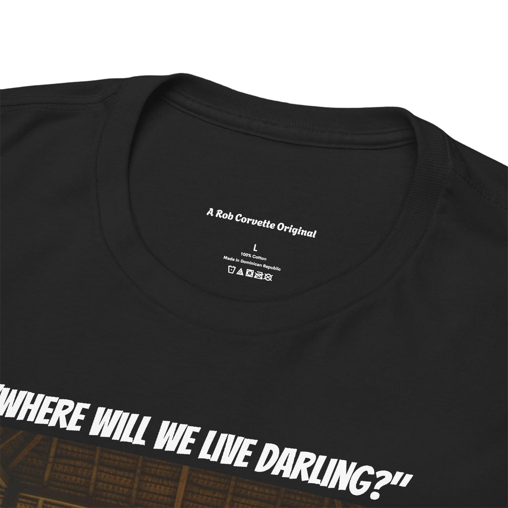 Where Will We Live Darling? Fil-Am Couple Mountain Shirt, Filipino American Love, Philippines Travel, Romantic Couples Gift Tee