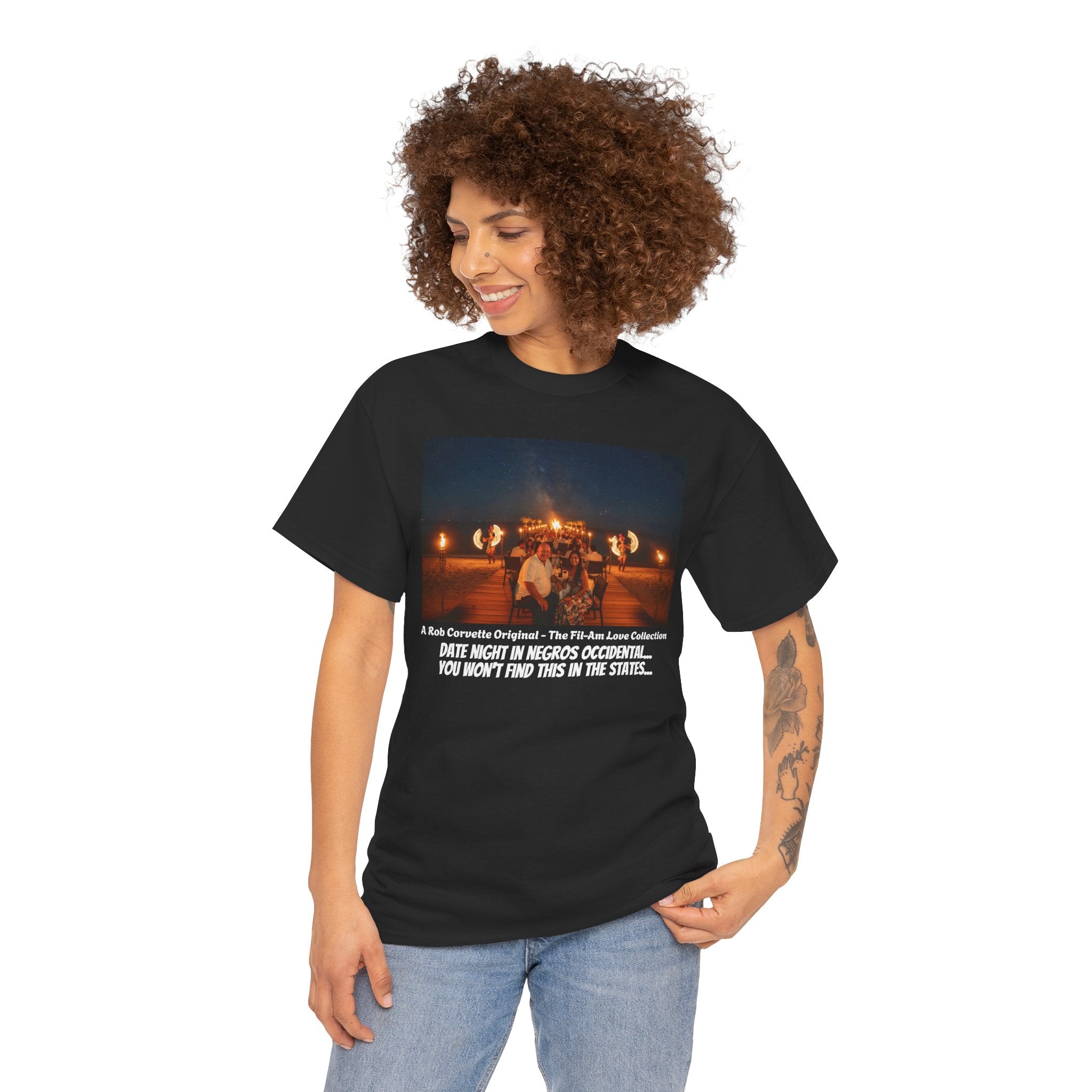 Fil-Am Date Night Shirt - Negros Occidental Fire Dance - You Won't Find This In The States - Filipina Gift - Fil-Am Love Collection
