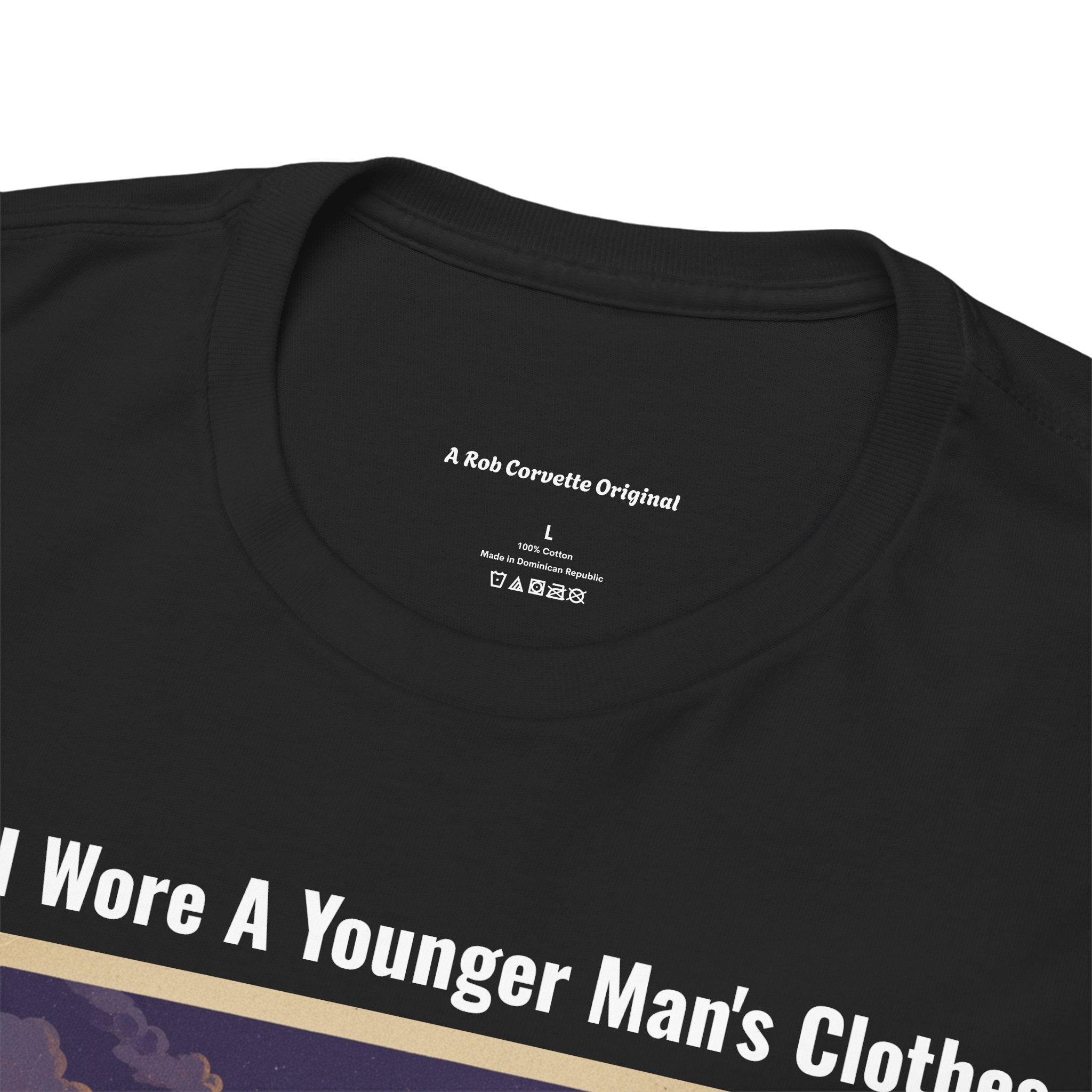 When I Wore A Younger Man's Clothes - We Were All Afraid Of The Haunted House - Vintage Nostalgia Tee - Gift for Dad - Father's Day