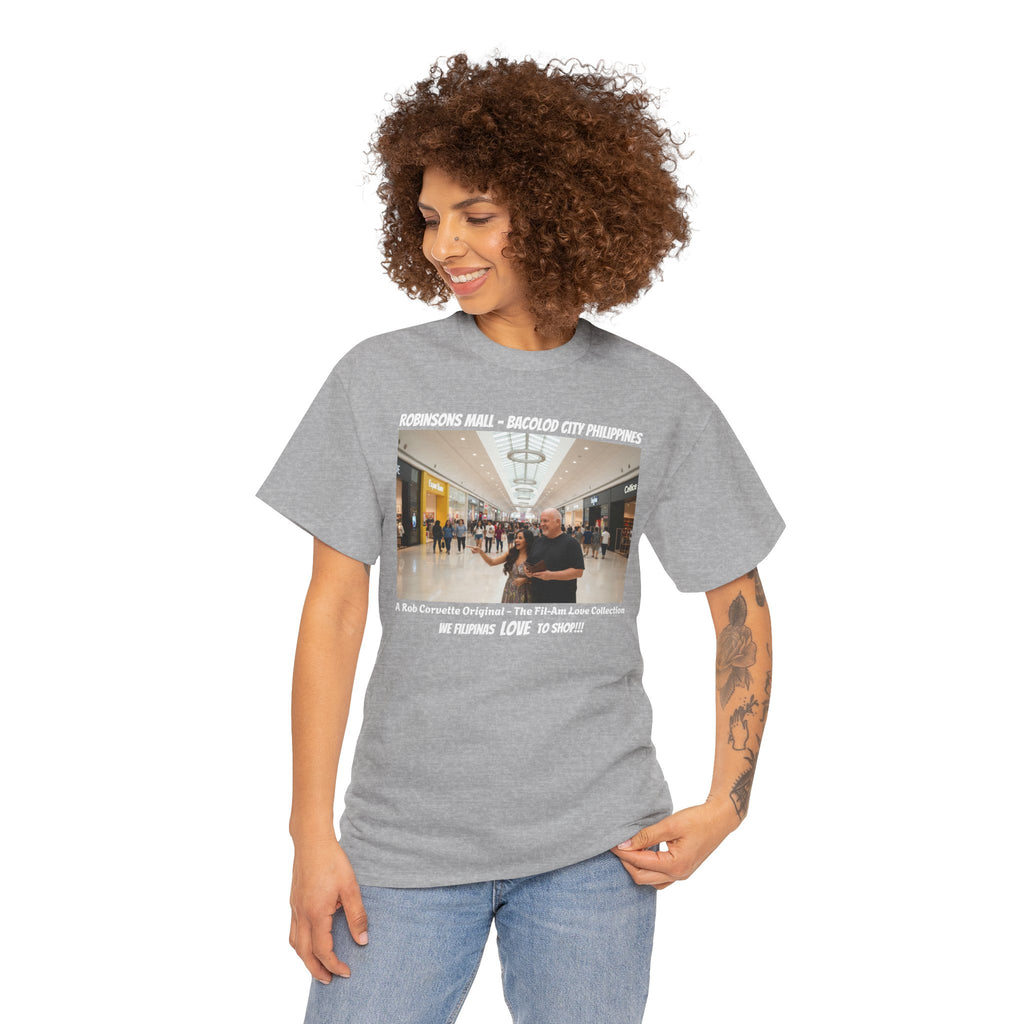 Robinsons Mall Bacolod Philippines Shirt - We Filipinas Love To Shop - Funny Fil-Am Couple Filipino Shopping Humor Graphic Tee Gift For Him