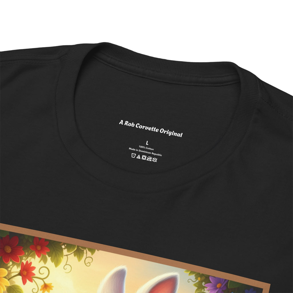 "Even A Blind Rabbit Finds Lettuce In The Garden Once In A While!" Funny Animal T-Shirt | Humorous Garden Tee | Unique Gift for Animal Lovers & Gardeners