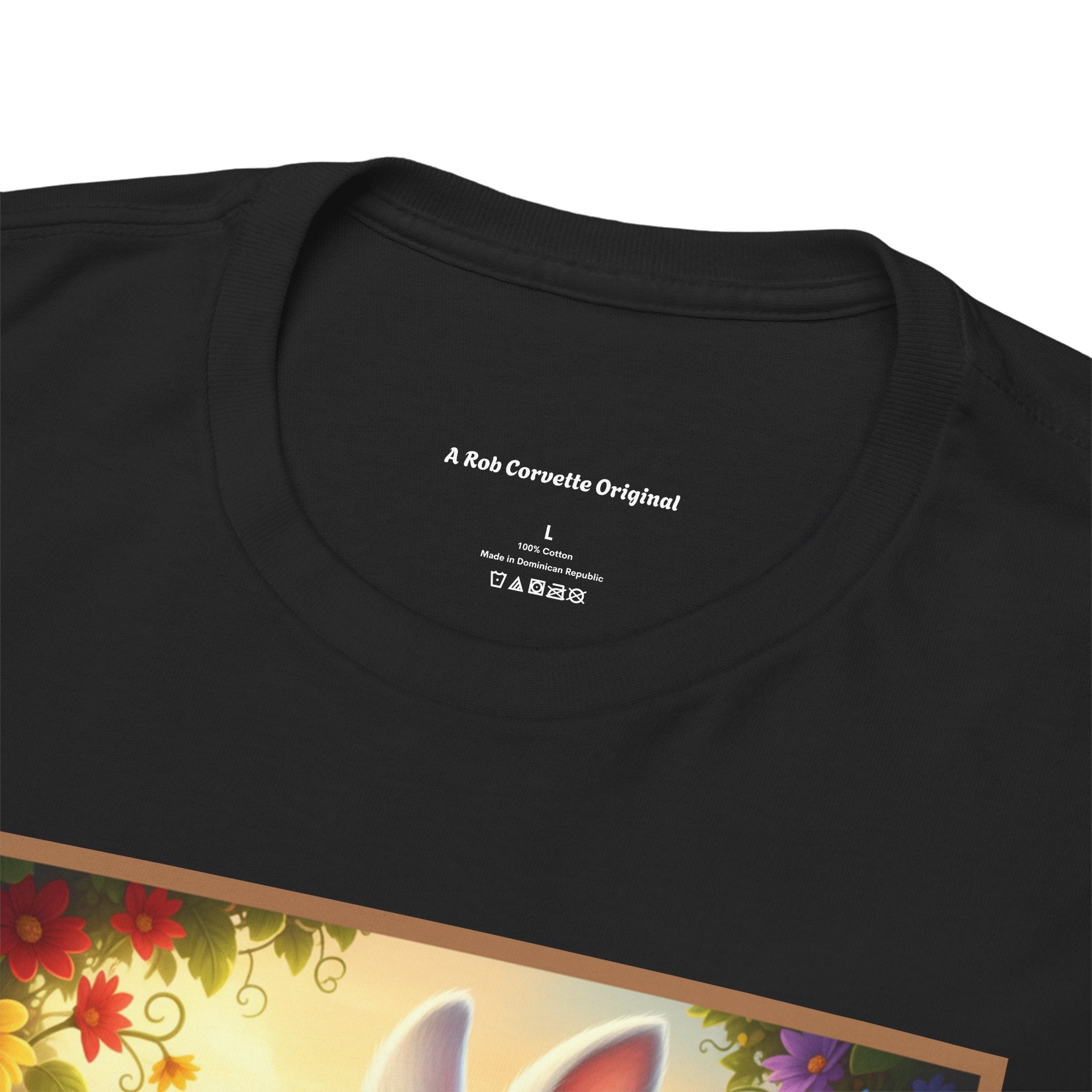 "Even A Blind Rabbit Finds Lettuce In The Garden Once In A While!" Funny Animal T-Shirt | Humorous Garden Tee | Unique Gift for Animal Lovers & Gardeners