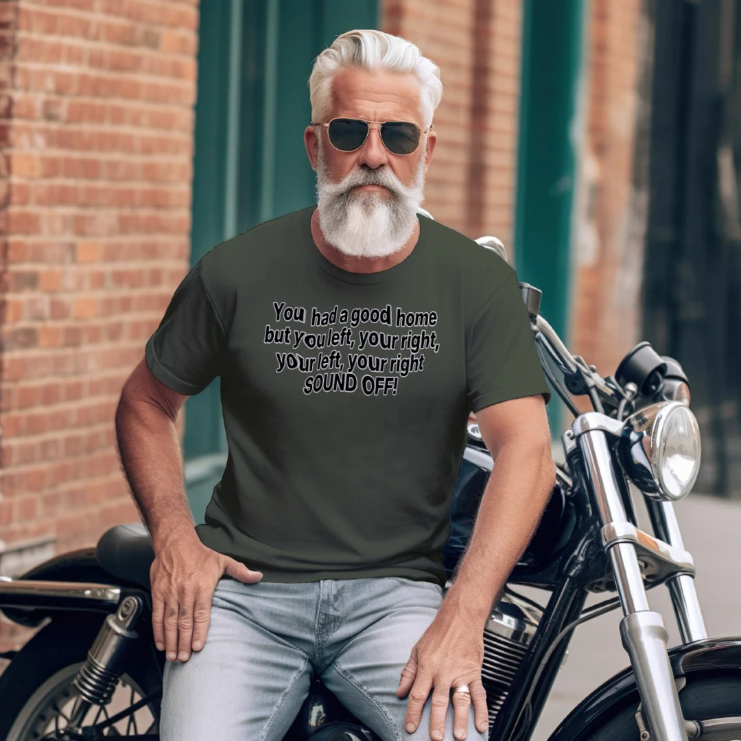 Marine Corps Drill Sergeant T-Shirt | USMC Military Graphic Tee for Veterans & Marines