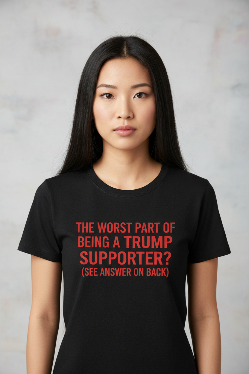 Funny Anti-Trump T-Shirt | Political Humor Tee | Sarcastic Graphic Tee for Democrats