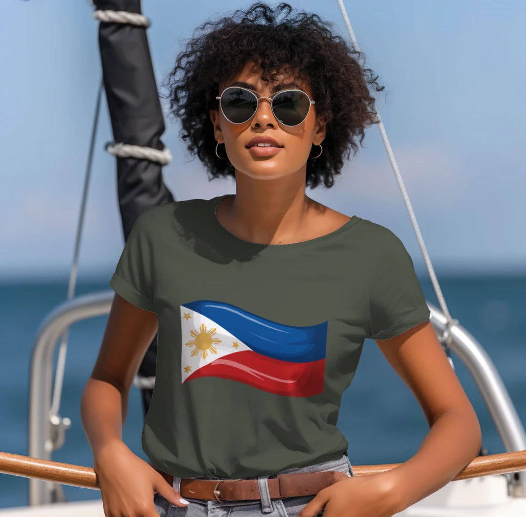 Filipino Pride Graphic T-Shirt | Philippines Flag & Heritage Tee | Gift for Filipinos
